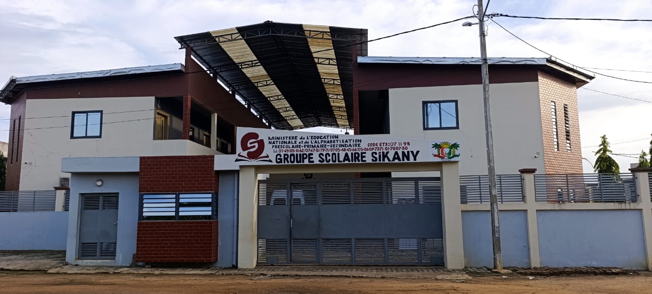 Vue générale du groupe scolaire